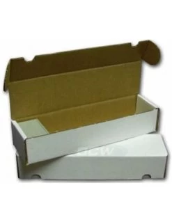 Cardbox / Fold-out Box For Storage Of 1.000 Cards