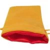 Dice Bag Gold Velvet Dice Bag With Red Satin Lining 4x6 -Speelgoedwinkel Voor Spellen dice bag gold velvet dice bag with red satin lining 4x6 1