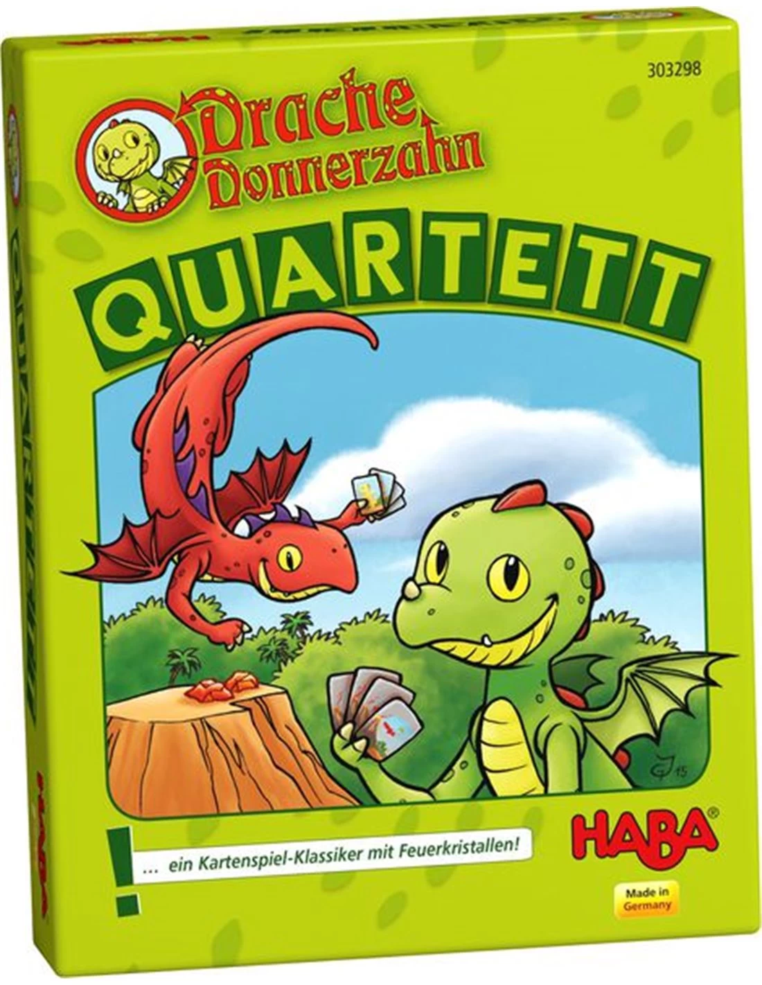 Draak Dondertand: Kwartet (Beschadigd) Haba Draak Dondertand: Kwartet (Beschadigd) -Speelgoedwinkel Voor Spellen draak dondertand kwartet