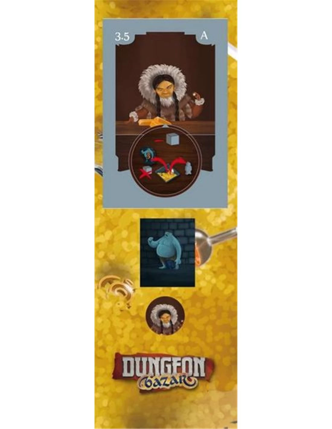 Dungeon Bazar: Merchant Tile Dungeon Bazar: Merchant Tile -Speelgoedwinkel Voor Spellen dungeon bazar merchant tile