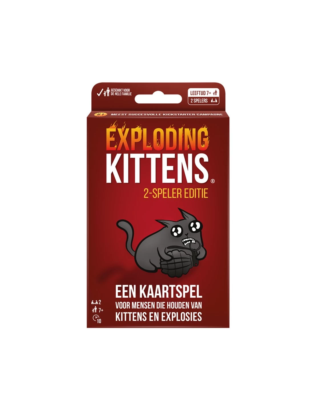 Exploding Kittens 2 speler editie NL Exploding Kittens 2 Speler Editie NL -Speelgoedwinkel Voor Spellen exploding kittens 2 speler editie nl