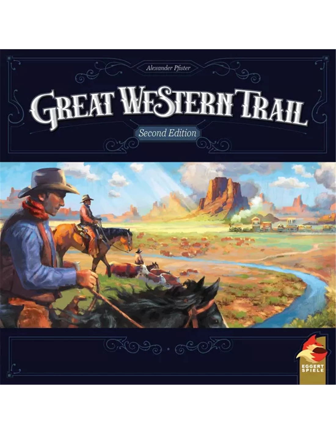 Great Western Trail - 2nd Edition (Engels) (Beschadigd) Great Western Trail - 2nd Edition (Engels) (Beschadigd) -Speelgoedwinkel Voor Spellen great western trail engels