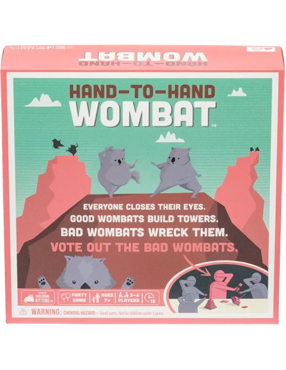 Hand-to-Hand Wombat EXPLODING KITTENS Hand-to-Hand Wombat -Speelgoedwinkel Voor Spellen hand to hand wombat