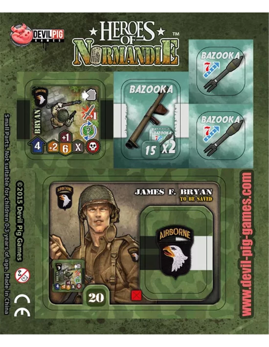 Heroes of Normandie Promo Punchboard Private Bryan Heroes Of Normandie Promo Punchboard Private Bryan -Speelgoedwinkel Voor Spellen heroes of normandie promo punchboard private bryan
