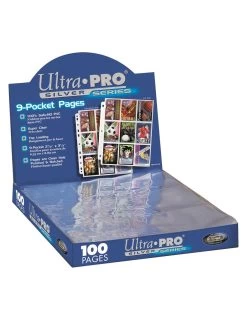 Ultra Pro Hologram Pages Silver 9-Pocket (Doos)