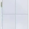 Ultra Pro Hologram Platinum Pages 4-Pocket 3 Hole (100 Stuks) -Speelgoedwinkel Voor Spellen hologram platinum pages 4 pocket 3 hole 100 stuks