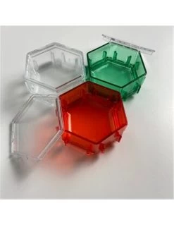 Honeycombs Ressource Tokenbox (set 3 Stuks) -Speelgoedwinkel Voor Spellen honeycombs ressource tokenbox set 3 stuks 2