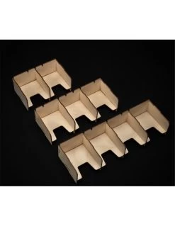 Laserox Stackable Card Holder - Large 2 Slot