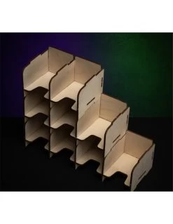 Laserox Stackable Card Holder - Mini 3 Slot -Speelgoedwinkel Voor Spellen laserox stackable card holder mini 3 slot 1