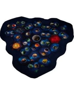 Laserox Twilight Imperium Map Frame (3 Player Module) - Blue