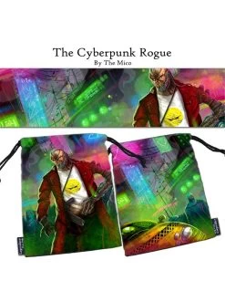 Legendary Dice Bag XL: The Cyberpunk Rogue