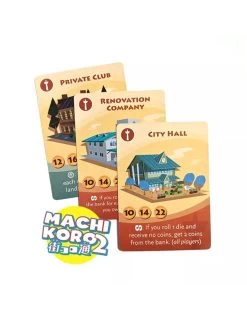 Machi Koro 2: Landmarks Promo Pack