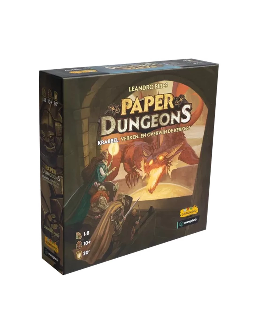 Paper dungeons (NL) Paper Dungeons (NL) -Speelgoedwinkel Voor Spellen paper dungeons nl