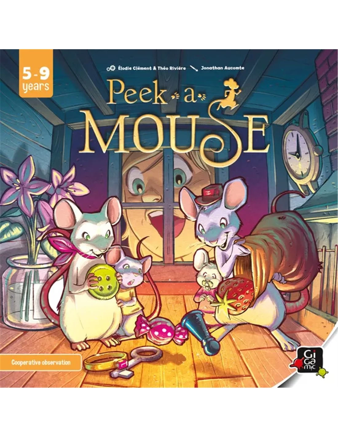 Peek-A-Mouse GIGAMIC Peek-A-Mouse -Speelgoedwinkel Voor Spellen peek a mouse