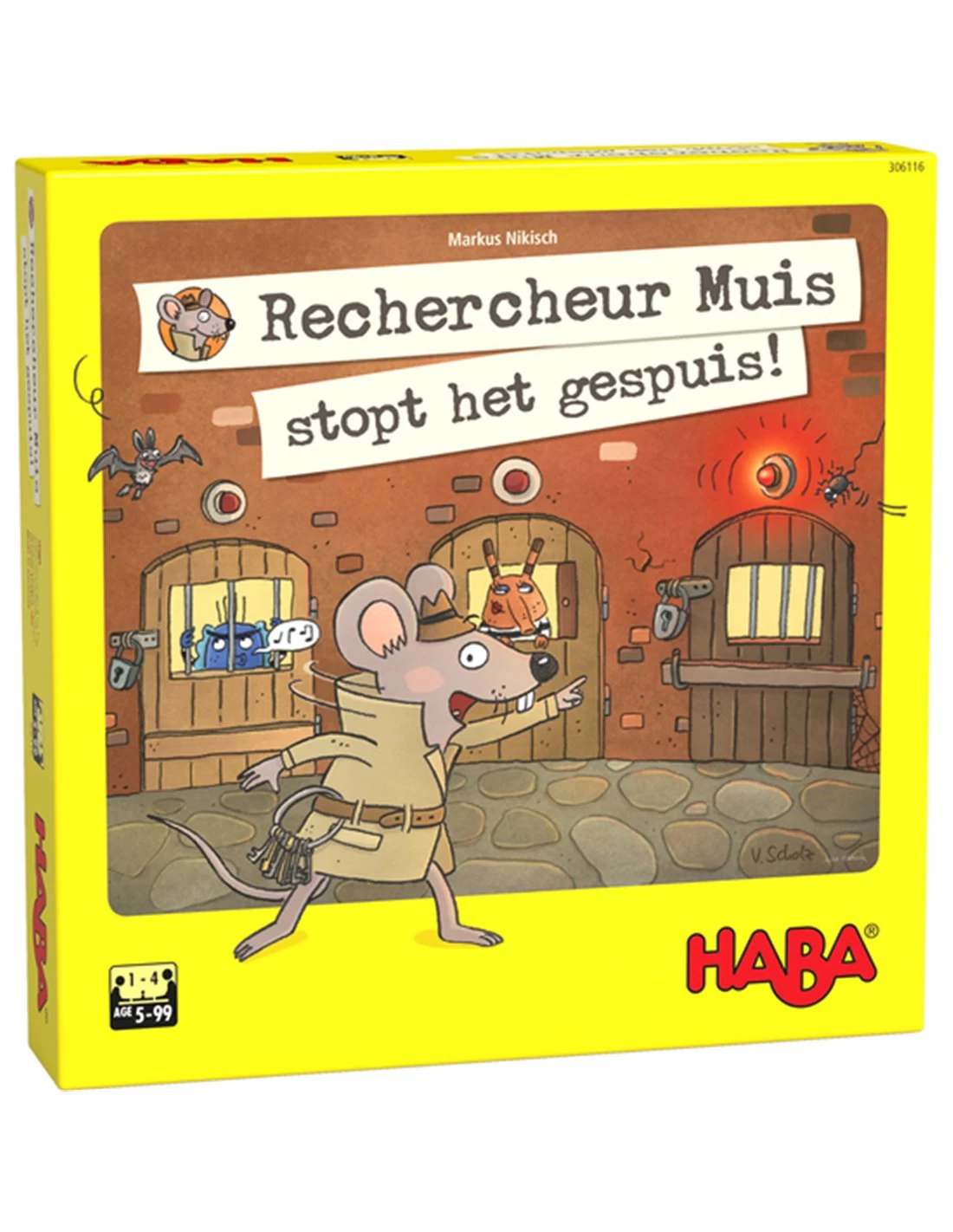 Rechercheur Muis Stopt Het Gespuis! Haba Rechercheur Muis Stopt Het Gespuis! -Speelgoedwinkel Voor Spellen rechercheur muis stopt het gespuis