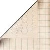 Chessex Reversible Megamat 1" Squares & 1" Hexes (34½" X 48" Playing Surface) -Speelgoedwinkel Voor Spellen reversible megamat 1 squares 1 hexes 34 x 48 playing surface