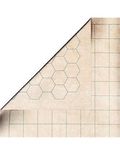 Chessex Reversible Megamat 1" Squares & 1" Hexes (34½" X 48" Playing Surface)