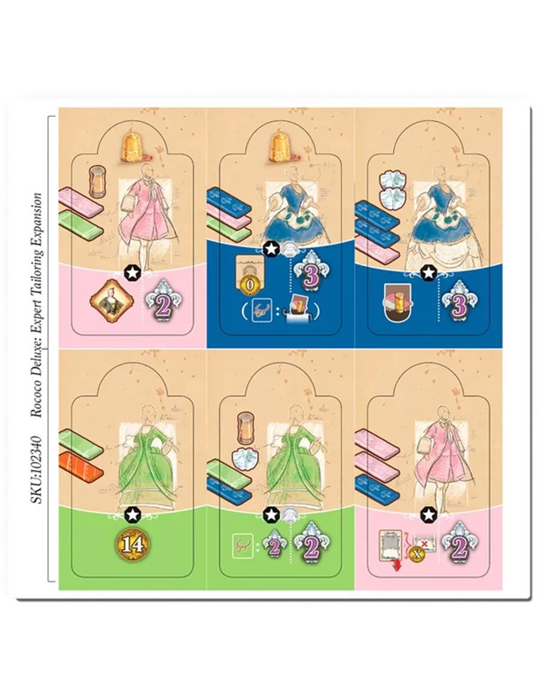 Rococo Deluxe: Expert Tailoring Rococo Deluxe: Expert Tailoring -Speelgoedwinkel Voor Spellen rococo deluxe expert tailoring