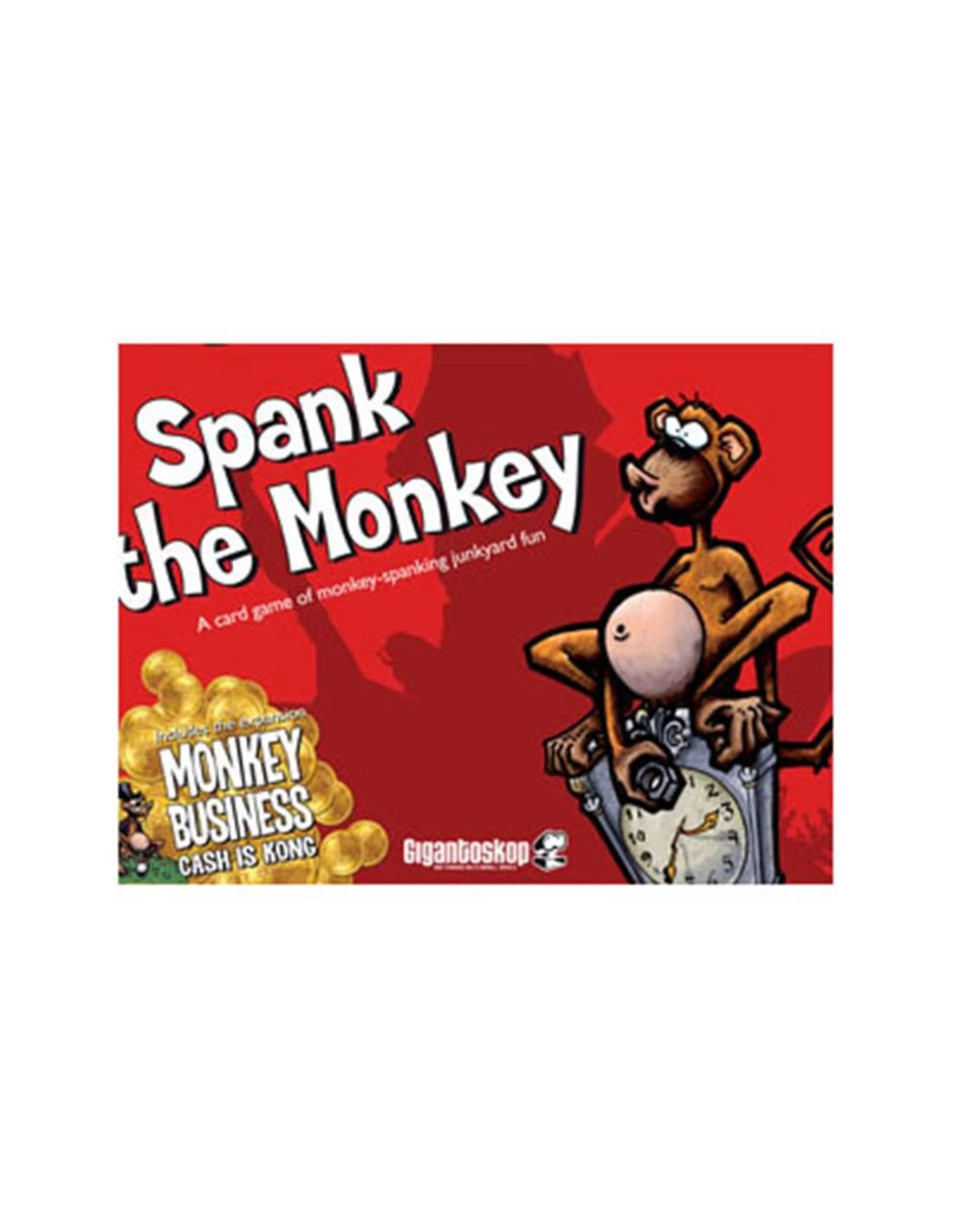 Spank The Monkey (Inclusive the expansion: Monkey business - Cash is Kong) Spank The Monkey (Inclusive The Expansion: Monkey Business - Cash Is Kong) -Speelgoedwinkel Voor Spellen spank the monkey inclusive the expansion monkey business cash is kong