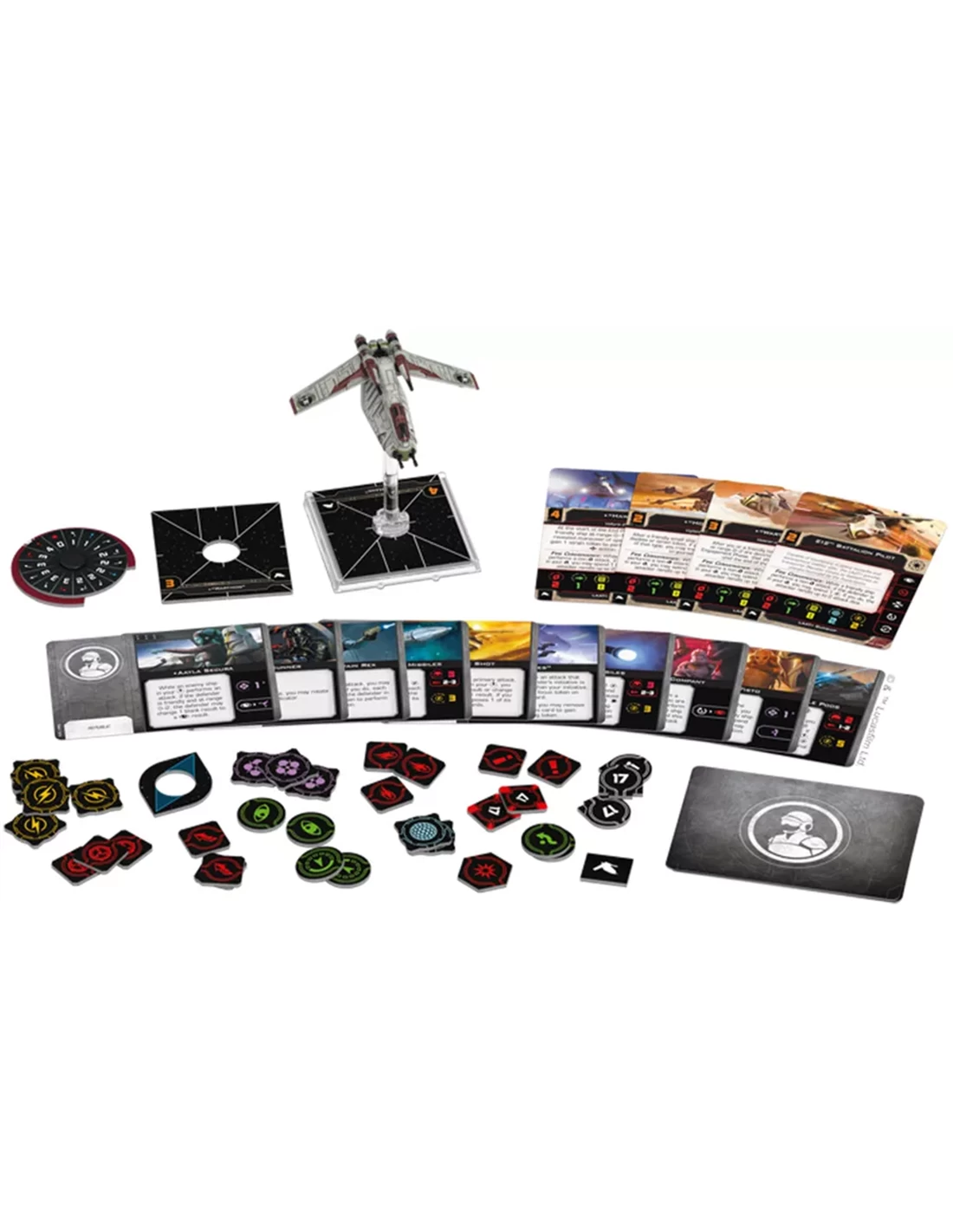 Star Wars: X-Wing (Second Edition) – LAAT/i Gunship Expansion Pack Fantasy Flight Games Star Wars: X-Wing (Second Edition) – LAAT/i Gunship Expansion Pack -Speelgoedwinkel Voor Spellen star wars x wing second edition laat i gunship expansion pack 1