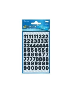 Stickervel Cijfers