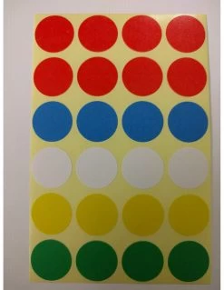 Stickervel Stippen 18mm