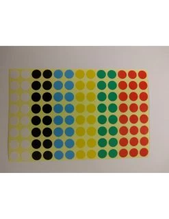 Stickervel Stippen 8mm