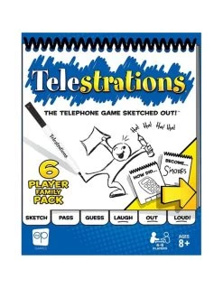 Telestrations 6 Player Family Pack