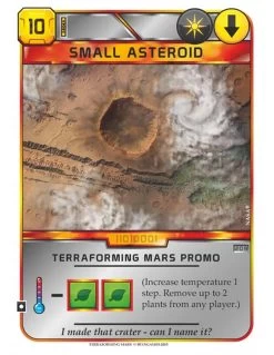 Terraforming Mars: Small Asteroid Promo Card