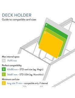 THE DICETROYERS: 250 Cards Deck Holder Ver. "Crate" -Speelgoedwinkel Voor Spellen the dicetroyers 250 cards deck holder ver crate 2