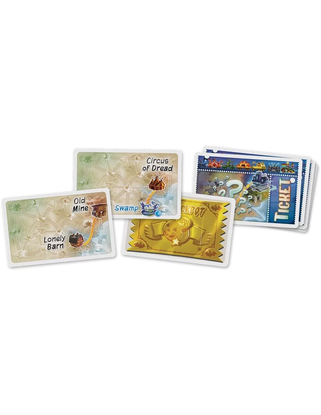 Ticket to Ride: Spookstad (NL) Days Of Wonder Ticket To Ride: Spookstad (NL) -Speelgoedwinkel Voor Spellen ticket to ride spookstad 2