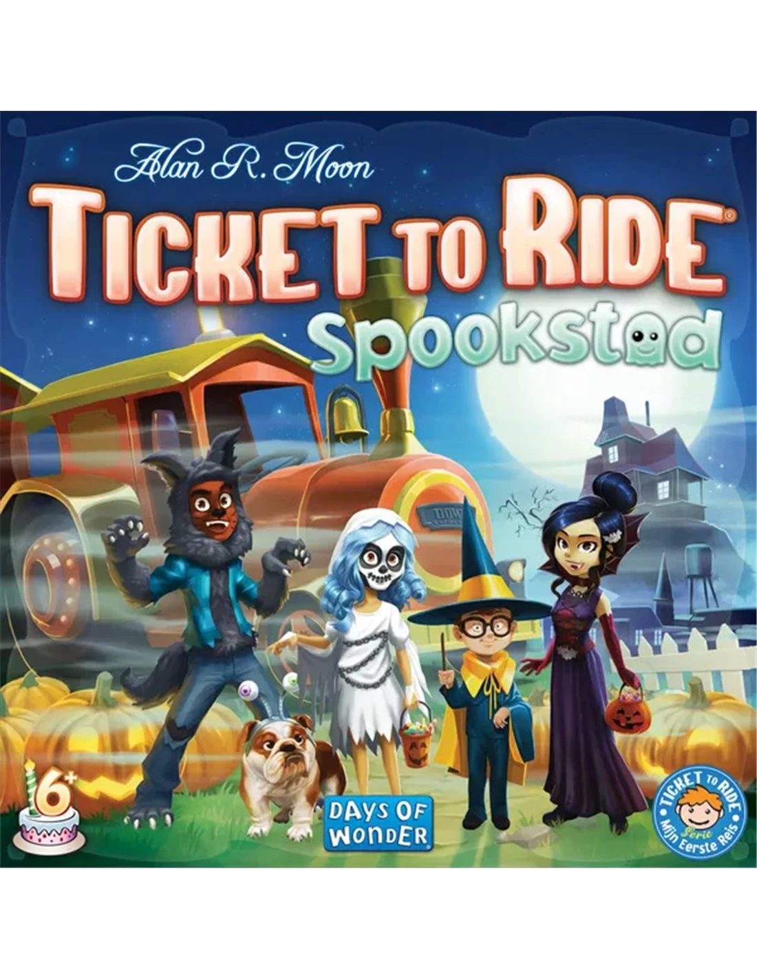 Ticket to Ride: Spookstad (NL) Days Of Wonder Ticket To Ride: Spookstad (NL) -Speelgoedwinkel Voor Spellen ticket to ride spookstad