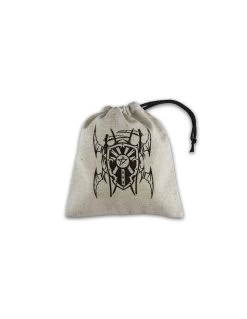 Vampire Beige & Black Basic Dice Bag