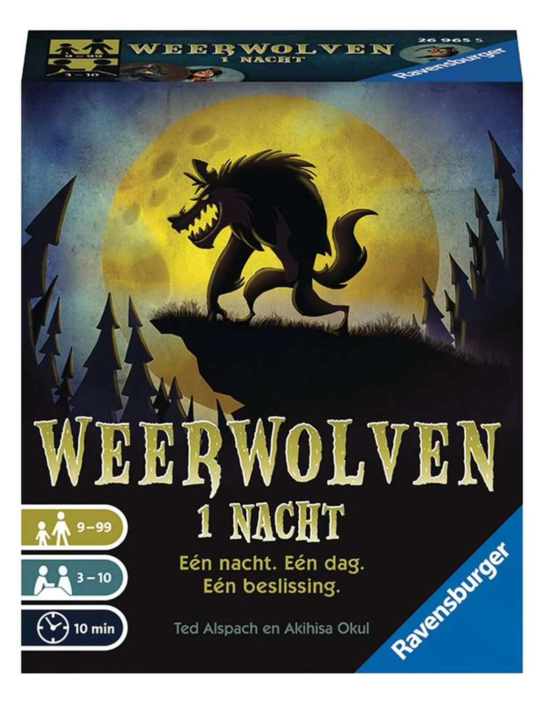 Weerwolven 1 nacht Ravensburger Weerwolven 1 Nacht -Speelgoedwinkel Voor Spellen weerwolven 1 nacht 2